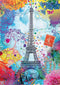 Nathan puzzel Tour Eiffel Multicolore - 1500 stukjes.