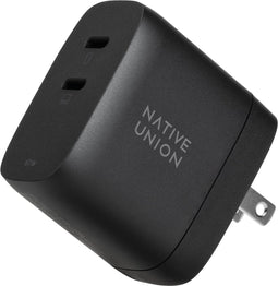 NATIVE UNION, 67 W GaN-snellader voor stroomvoorziening, Zwart