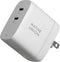 NATIVE UNION, SNELLE GAN-oplader van 67 W met stroomvoorziening, Wit