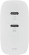 NATIVE UNION, SNELLE GAN-oplader van 67 W met stroomvoorziening, Wit