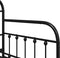vidaXL - Zwart - Ligbed - Frame - 100x190 - cm - Staal