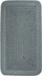 Nattiot - Allen Black & White Vloerkleed/Tapijt - Afmetingen 80 x 150cm