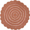 Nattiot - Alma Rond Vloerkleed/Tapijt ∅ 120 cm - Amber