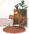 Nattiot - Alma Rond Vloerkleed/Tapijt ∅ 120 cm - Amber
