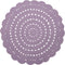 Nattiot - Alma Rond Vloerkleed/Tapijt ∅ 120 cm - Paars
