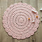 Nattiot - Alma Rond Vloerkleed/Tapijt ∅ 120 cm - Pink