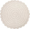 Nattiot - Alma Rond Vloerkleed/Tapijt Large - ∅ 150 cm - Ivoor