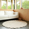 Nattiot - Alma Rond Vloerkleed/Tapijt Large - ∅ 150 cm - Ivoor