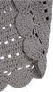 Nattiot - Alma Rond Vloerkleed/Tapijt Ø 120 cm - Grijs