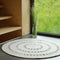Nattiot - Bibek Naturel Small Rond Vloerkleed/Tapijt - Diameter 110cm