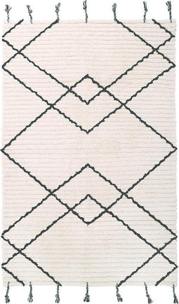 Nattiot - Bohemian Viktor Black Medium - Vloerkleed Voor Kinderkamer 135 cm x 190 cm
