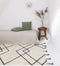 Nattiot - Bohemian Viktor Black Small - Vloerkleed Voor Kinderkamer - 100 cm x 150 cm