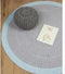 Nattiot - Brenda Rond Vloerkleed Voor Kinderkamer - Blue - Tapijt ∅ 120 cm