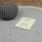 Nattiot - Brenda Rond Vloerkleed Voor Kinderkamer - Blue - Tapijt ∅ 120 cm