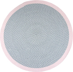 Nattiot - Brenda Rond Vloerkleed Voor Kinderkamer - Pink - Tapijt ∅ 120 cm