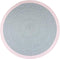 Nattiot - Brenda Rond Vloerkleed Voor Kinderkamer - Pink - Tapijt ∅ 120 cm