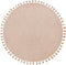 Nattiot - Heloise Rond Vloerkleed Kinderkamer & Babykamer - Pink - Tapijt ∅ 140 cm