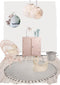 Nattiot - Josephine Rond Vloerkleed Kinderkamer & Babykamer - ∅ 140 cm