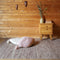 Nattiot - Lhena Eigentijds Wollen Vloerkleed/Tapijt - Roze/Bruin - 100X140CM