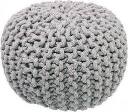 Nattiot - Lily Poef Grey Voor Kinderen - 30 x 20cm