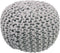 Nattiot - Lily Poef Grey Voor Kinderen - 30 x 20cm