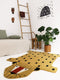 Nattiot - Lion Lottah Vloerkleed Voor Kinderkamer - Tapijt 150 x 100 cm