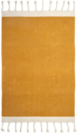 Nattiot - Lisboa Mustard Eigentijds Vloerkleed/Tapijt - Afmetingen 100 x 150 cm