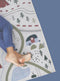 Nattiot - Little Camper Vloerkleed/Tapijt Voor Kinderkamer - Afmetingen 123 x 180 cm