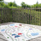 Nattiot - Little Camper Vloerkleed/Tapijt Voor Kinderkamer - Afmetingen 123 x 180 cm