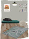 Nattiot - Little Western Speelkleed/Tapijt - Afmetingen 100 x 140 cm