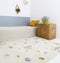 Nattiot - Little Wild Monkey Honing - Vloerkleed Voor Kinder & Babykamer - Tapijt 120 x 170 cm