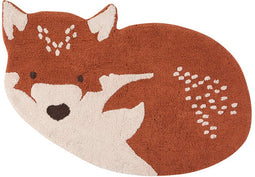 Nattiot - Little Wolf Vloerkleed Kinderkamer & Babykamer - Tapijt 70 x 110 cm
