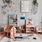 Nattiot - Love Left By Marta Abad Blay Vloerkleed Voor Kinderkamer - 120x170cm