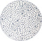 Nattiot - Malda Rond Vloerkleed Kinderkamer & Babykamer - Silver Blue - Tapijt ∅ 120 cm