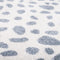 Nattiot - Malda Rond Vloerkleed Kinderkamer & Babykamer - Silver Blue - Tapijt ∅ 120 cm