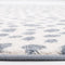 Nattiot - Malda Rond Vloerkleed Kinderkamer & Babykamer - Silver Blue - Tapijt ∅ 120 cm