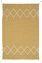 Nattiot - Mallorca Mustard Bohemian Stijl Vloerkleed/Tapijt - Afmetingen 100 x 150cm