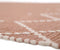 Nattiot - Mallorca Pink Clay Bohemian Stijl Vloerkleed/Tapijt - Afmetingen 100 x 150cm
