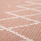 Nattiot - Mallorca Pink Clay Bohemian Stijl Vloerkleed/Tapijt - Afmetingen 100 x 150cm