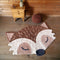 Nattiot - Marlo De Kleine Vos Vloerkleed/Tapijt Voor Kinderkamer - 85 x 120 cm