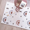 Nattiot - Mery Rainbow Sienna Vloerkleed/Tapijt Voor Kinderkamer - Afmetingen 120 x 170 cm