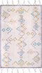 Nattiot - Milko Berber-Stijl Vloerkleed Voor Kinderkamer - 100x160cm