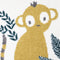 Nattiot - Monkey Paradise Honing Medium Vloerkleed/Tapijt Voor Kinderkamer - Afmetingen 120 x 170 cm