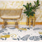 Nattiot - Monkey Paradise Honing Small Vloerkleed/Tapijt Voor Kinderkamer - Afmetingen 80 x 150 cm