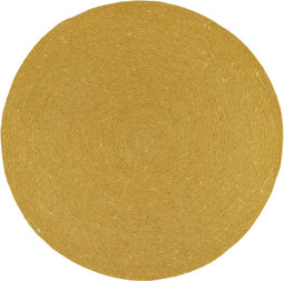 Nattiot - Neethu Mango Small Rond Vloerkleed/Tapijt - Diameter 110cm