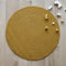Nattiot - Neethu Mango Small Rond Vloerkleed/Tapijt - Diameter 110cm