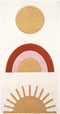 Nattiot - Niceday Rainbow Vloerkleed Voor Kinderkamer - Tapijt 80 x 150 cm