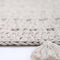 Nattiot - Nila Grey Rond Vloerkleed - Tapijt ∅ 120 cm