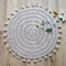 Nattiot - Nila Grey Rond Vloerkleed - Tapijt ∅ 120 cm
