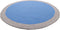 Nattiot - Nolan Blue Rond Vloerkleed Van Gevlochten Wol - Diameter 120cm